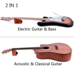 GuitarrasReposacabezas de guitarra 2 en 1 - soporte / soporte