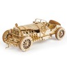 ConstrucciónWooden building blocks - self assembly - movable steam train / car / jeep / truck