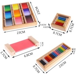 De maderaLearning colors - wood puzzle - educational toy