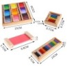 De maderaLearning colors - wood puzzle - educational toy