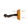 GuitarrasGuitar hanger - hook - adjustable - wall mounted