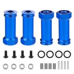 Coche R/C12mm wheel hex hub - 30mm extension adapter - for 1/12 Wltoys 12428 12423 RC car