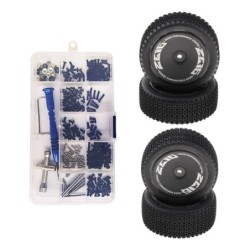Coche R/C1:14 Wltoys 144001 RC car - screws / nuts / tyres / hexagon wrench - replacement parts