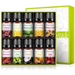 HumidificadoresFruit essential oils - strawberry / mango / watermelon / passion fruit - for diffusers / baths / cosmetics - 1...