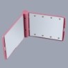 MaquillajeMakeup mirror - with 8 LED light - foldable