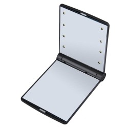 MaquillajeMakeup mirror - with 8 LED light - foldable