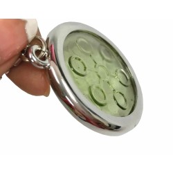 Collar6000cc high ion bio chi quantum pendant scalar energy with stainless steel necklace chain best quality 2pcs/lot