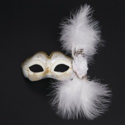 MáscaraVenetian eye mask - with feathers / glitter - for Halloween / masquerades