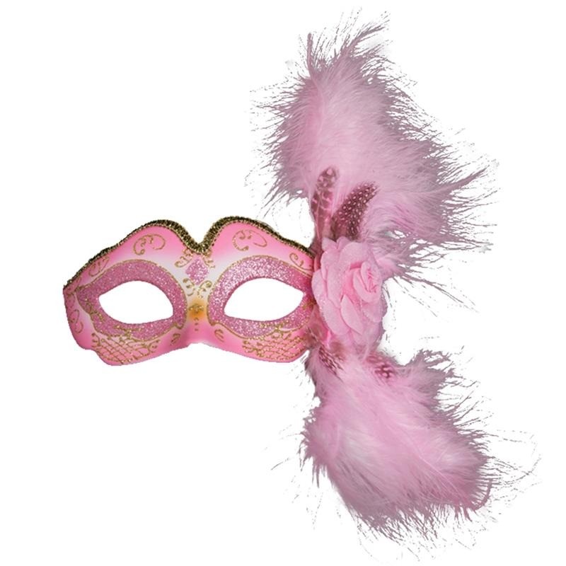 MáscaraVenetian eye mask - with feathers / glitter - for Halloween / masquerades