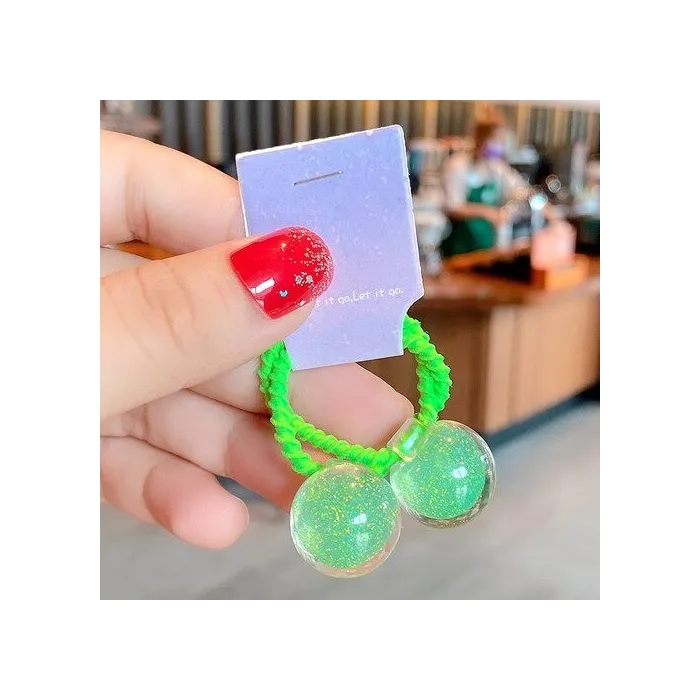 Pinzas de cabelloHair elastics - with starry ball - 2 pieces
