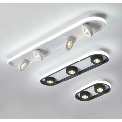 Modern LED ceiling lamp - dimmable - rotatable