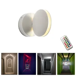 Luces de techoCeiling / wall lamp - RGB - LED - dimmable - rotatable