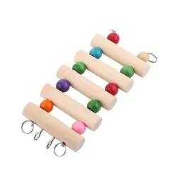 Aves5-ladder wooden bridge - toy for birds / parrots