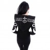 Hoodies & JerséisBruja gótica punk - sudadera con capucha y cremallera - Witch Craft