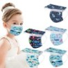 Mascarillas bucalesProtective face / mouth masks - disposable - 3-ply - for children - fish printed - 50 pieces