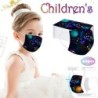 Protective face / mouth masks - disposable - 3-ply - for children - colorful stars - 50 piecesMouth masks