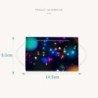 Protective face / mouth masks - disposable - 3-ply - for children - colorful stars - 50 piecesMouth masks