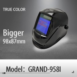 CascosMáscara de soldadura con oscurecimiento automático - MIG / MAG / TIG - True Color - pantalla grande - 4 sensores ARC