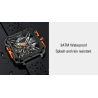 RelojesCIGA Design X Series Skeleton - automatic men's watch - stainless steel - waterproof