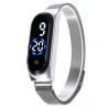 RelojesReloj elegante para mujer - pantalla táctil - digital - LED - con hebilla magnética