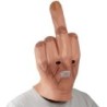 MáscaraLatex face mask - full face - for Halloween / masquerades - middle finger
