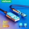 CablesCable de carga magnético - USB - Micro USB - tipo C - carga rápida - para iPhone