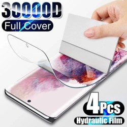 Protectores de pantallaHydrogel film - screen protector - for Samsung Galaxy S10 S20 S9 S8 S21 Plus Ultra Note - 4 pieces
