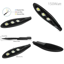 LED street light - lamp - waterproof - 30W - 50W - 80W - 100W - 120W - 150W - 200WStreet lighting