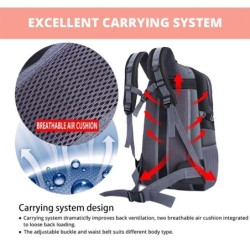 MochilasMochila impermeable de nylon - escalada / senderismo / bolsa de viaje - unisex