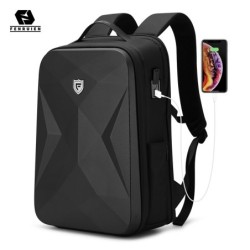 Fashionable backpack - waterproof - anti-theft - USB charging port - for 17.3 Inch laptopBackpacks