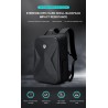 Fashionable backpack - waterproof - anti-theft - USB charging port - for 17.3 Inch laptopBackpacks