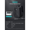 Fashionable backpack - waterproof - anti-theft - USB charging port - for 17.3 Inch laptopBackpacks