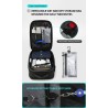 Fashionable backpack - waterproof - anti-theft - USB charging port - for 17.3 Inch laptopBackpacks