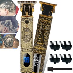 CortapelosProfessional electric hair clipper / trimmer - cordless - skull / Buddha / Phoenix - LCD