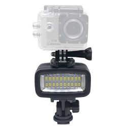 AccesoriosLuz LED para cámara de acción GoPro - 40 m resistente al agua - para buceo y bajo el agua