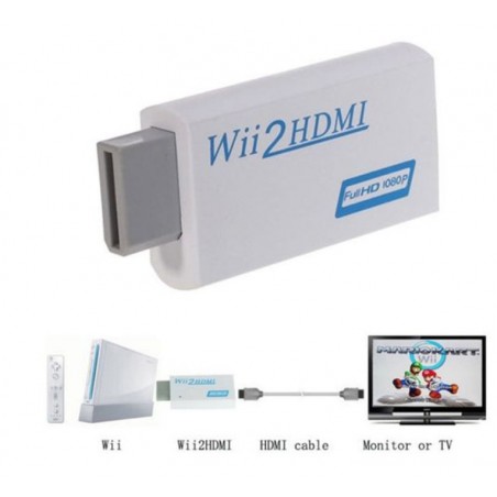 Wii HDMI Adapter Converter Wii2HDMI 1080PWii & Wii U