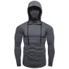 Hoodies & SudaderaMen's long sleeve hoodie - with face cover