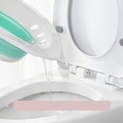 Baño & AseoBidé plegable mujer - tapa inodoro - irrigador - autolimpiante