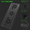 Xbox OneOIVO - vertical stand - holder - external cooler fan - 3 USB ports - for Xbox One X game console