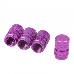 Partes de ruedaTapones de válvula de aire universales de aluminio para neumáticos de automóvil - 4 piezas