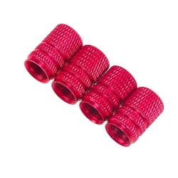 Partes de ruedaTapones de válvula de aire universales de aluminio para neumáticos de automóvil - 4 piezas