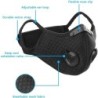 Mascarillas bucales5pcs Breathable Sport Face Mask - 10 pcs activated carbon filters