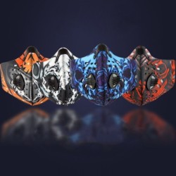 Mascarillas bucalesOutdoor sports cycling face mask - windproof - breathing - filter