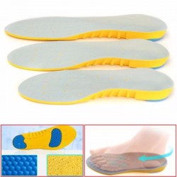 PiesPlantillas deportivas / ortopédicas - soporte de arco - almohadillas de espuma viscoelástica