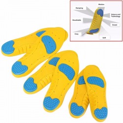PiesPlantillas deportivas / ortopédicas - soporte de arco - almohadillas de espuma viscoelástica