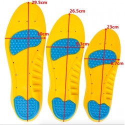 PiesPlantillas deportivas / ortopédicas - soporte de arco - almohadillas de espuma viscoelástica