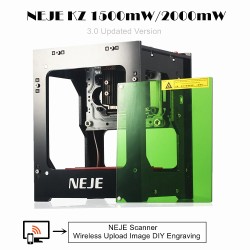 Máquinas de grabadoMini DIY laser engraving cutting machine - NEJE - 1500mw/2000mW