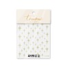 UñasNail stickers - high quality - gold & silver - adhesive - art decoration