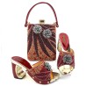 SandaliasFashionable Italian shoes & bag sets for women - silver colour