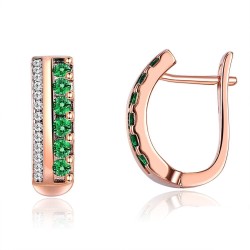 AretesCopper rose gold plated earring for women - gift